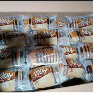 Paket 10pc Roti Aoka Gulung Coklat, Keju, Kelapa, Pandan - Bisa Mix Rasa Instan