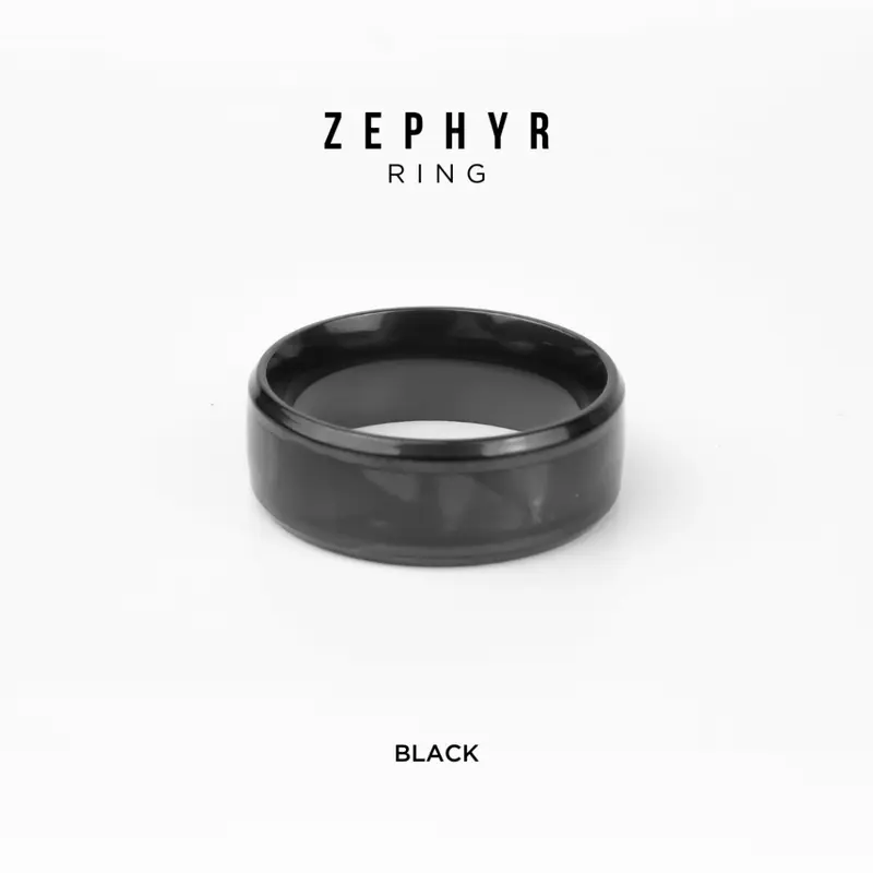 PROJECT NINETYSEVEN - ZEPHYR Ring - Cincin Pria Wanita Motif Galaxy Anti Karat  Anti Luntur  Mewah  Elegan  Korean Style 4