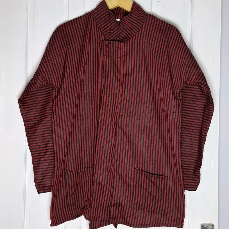 Baju Surjan Lurik Laki-Laki Dewasa - Baju Adat Pria Motif 4