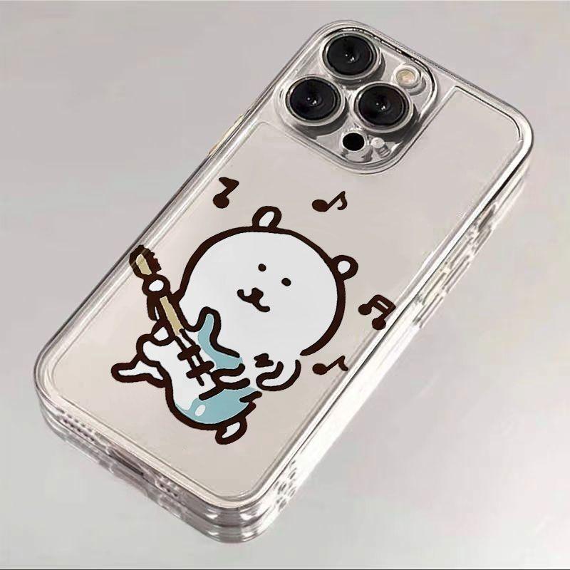 Tự chế giễu gấu không gian điện thoại ốp cho táo 17 trong suốt iPhone 14 bảo vệ ốp 1512pro