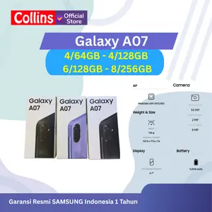 SAMSUNG GALAXY A07 6GB/128GB 4GB/64GB GARANSI RESMI BNIB