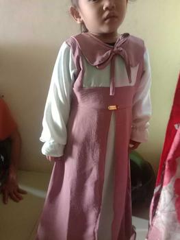 Product Review of GAMIS ARSYLA CHIFA KIDS ANAK PEREMPUAN CRINKLE AIRFLOW 3-11 TAHUN from M**a 1