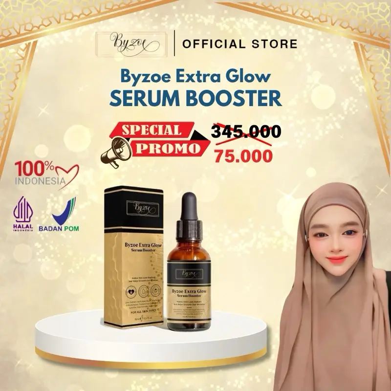 [EKSLUSIF BU OWNER] Byzoe Ekstra Glowing Serum Booster.
