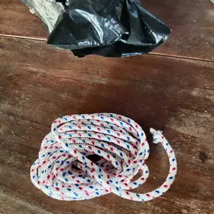 Tali starter Genset Mesin GX160 GX200 Tali 4mm engkol Selah Tarikan Recoil Stater Generator Mesin Penggerak Diesel