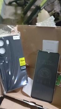 Product Review of Paket 4 In 1 Softcase POCO C65 4G Casing Antigores Layar anti spy GarSkin Tempered Camera from D**h 0
