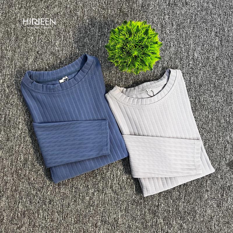 Hiddeen - Kaos Knit - Inner Kaos - Kaos Lengan Panjang - Unisex 3