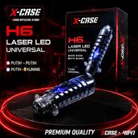 Gambar X-Case Lampu Utama Led H6 M5 Laser Motor Universal Beat Satria Ninja 150 SS Putih Kuning Senja Biru  Motorcycle - PUTIH/KUNING dari Xcase Indonesia Kota Administrasi Jakarta Barat 5 Tokopedia