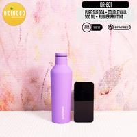 Gambar [Exclusive Jordi Onsu] Orinoco Tumbler Premium OR-801 Viral Anti Bocor 500Ml Tahan Panas Dingin Botol Minum Premium OR-801 Pure Stainless Steel SUS 304 Vacuum Flask - Baby pink dari Orinoco Smart Living Kota Bogor 4 Tokopedia