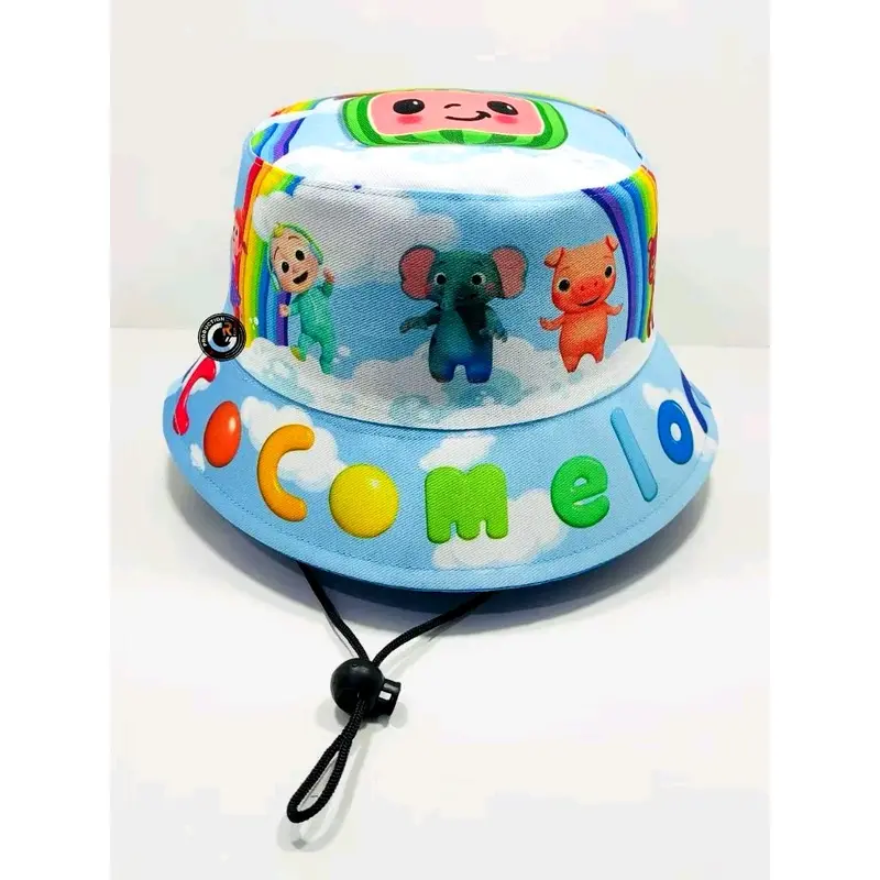 Topi Backet Anak Karakter / Topi Anak Labubu / Topi Anak Labubu 2
