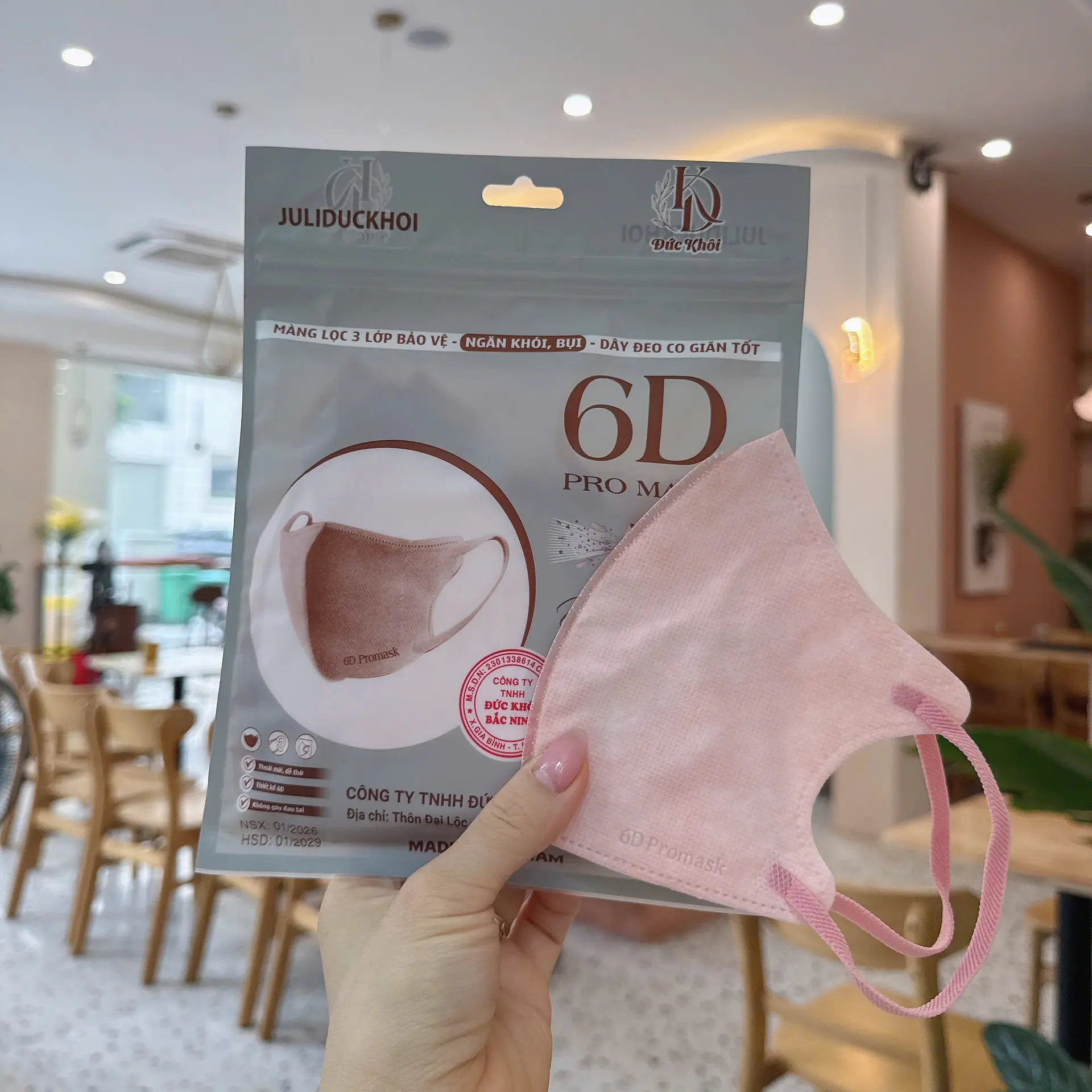 6D JULIDK Hồng Cam