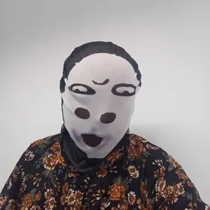 [BEC] Topeng Ugly Face Lucu | Masker Ekspresi Wajah Abstrak Unik Kreatif | Buff Masker Motif Meme Lucu | Fullprinting 3D/Masker Prank