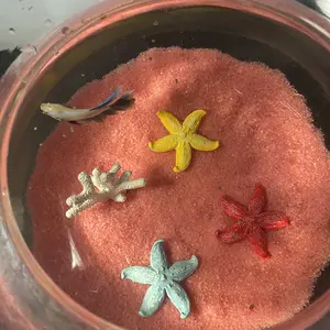 Hiasan Aquarium Karang Tiruan - Dekorasi Dasar Laut Realistis Hias Akkuarium Aman Ikan & Anti Lumut