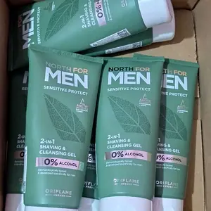 North For Men Sensitive Protect 2-in-1 Shaving & Cleansing Gel Face Wash