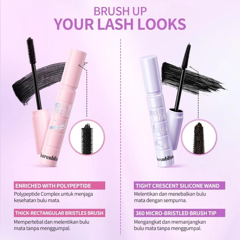 BNB barenbliss Roll To Volume/ Roll To High Mascara 3