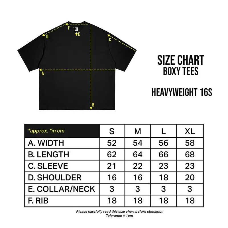 HLPD Weirdworld 16S Heavyweight Boxy Tee - Basic Polos Dark Brown 2