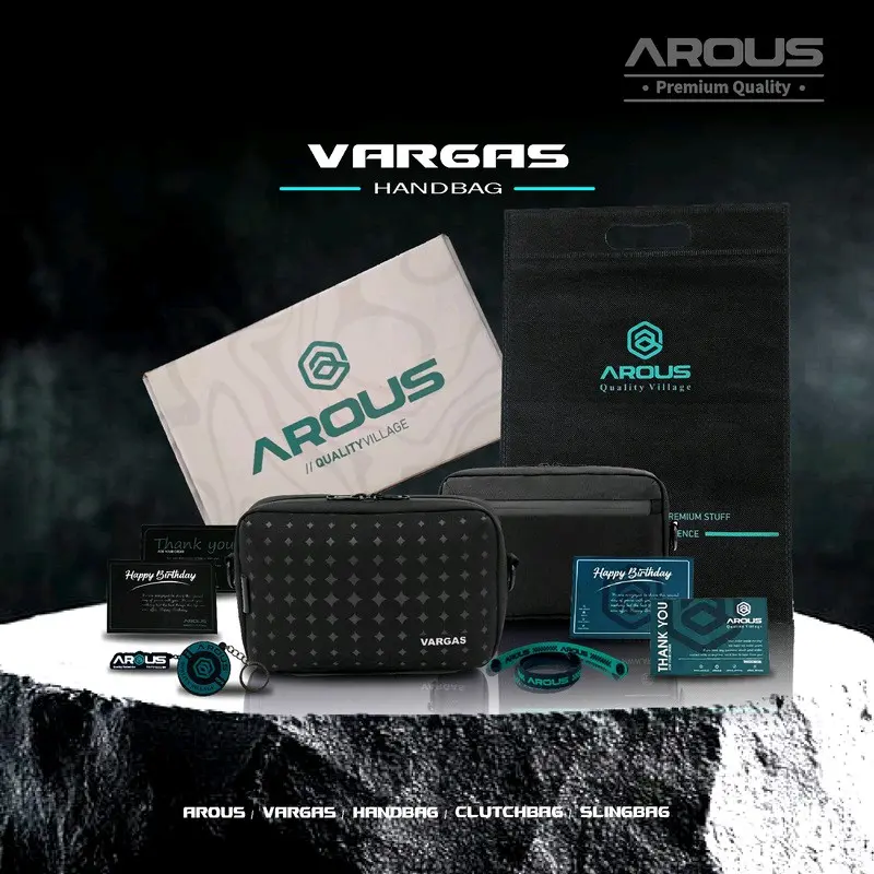 AROUS: Handbag Vargas, Clutch Bag Pria, Slingbag Pria Wanita, Handbag Pria Wanita, Bum Bag, Belt bag Waistbag