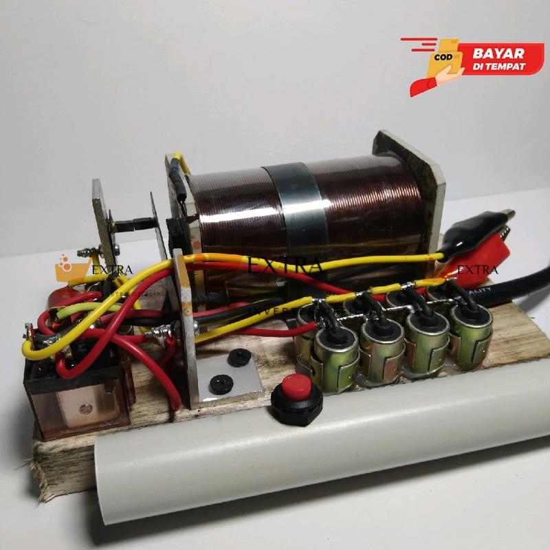 EXTRASHOP12 Extra Induktor Platina Widia 12V 24V Lengkap Box + Stik Alat 4