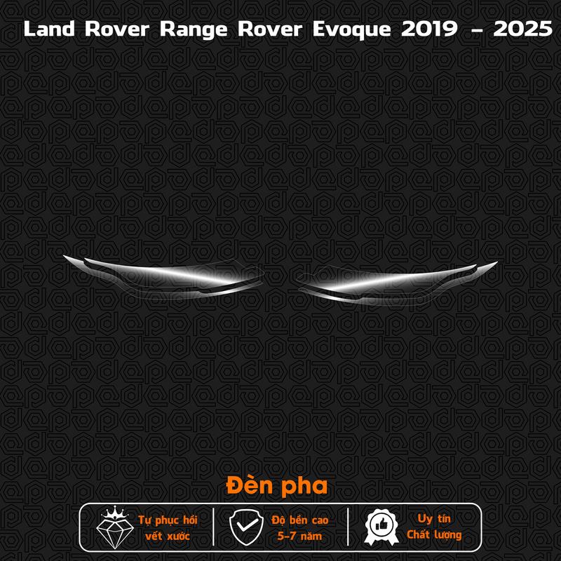 Bộ miếng PPF dán bảo vệ đèn pha dòng xe Land Rover
