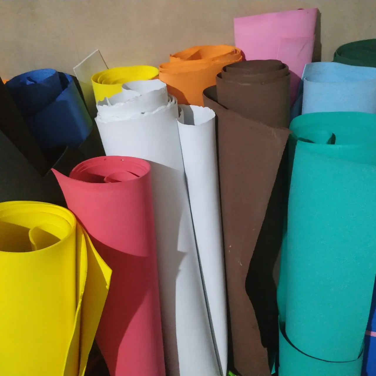 Spon Ati Multi Warna Tebal 2 mm Ukuran 30x30 cm