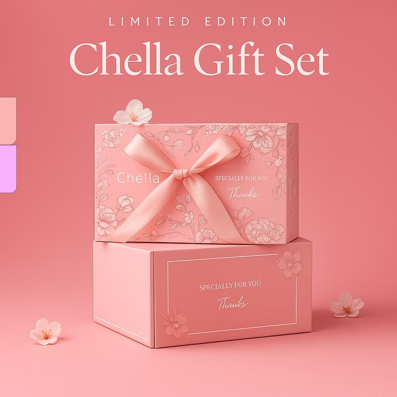 [ SPECIAL GIFT SET ] Chuột Rửa Mặt Chella 4 trong 1 - Máy Rửa Mặt kiêm Tẩy Trang, Đẩy Tinh Chất và Nâng Cơ - Bảo hành 365 ngày