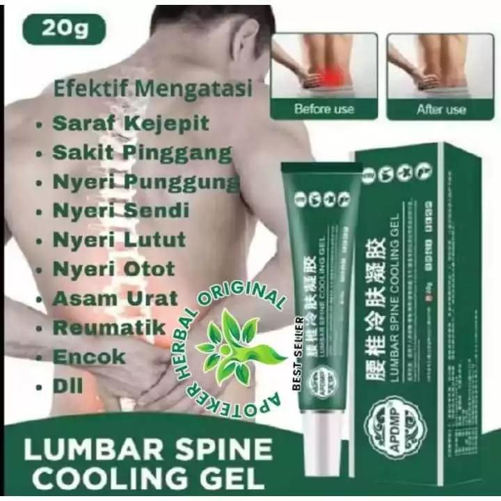 PROMO 3 PCZ SALEP LUMBAR SPINE COOLING GELL PEREDA NYERI OTOT ASAM URAT