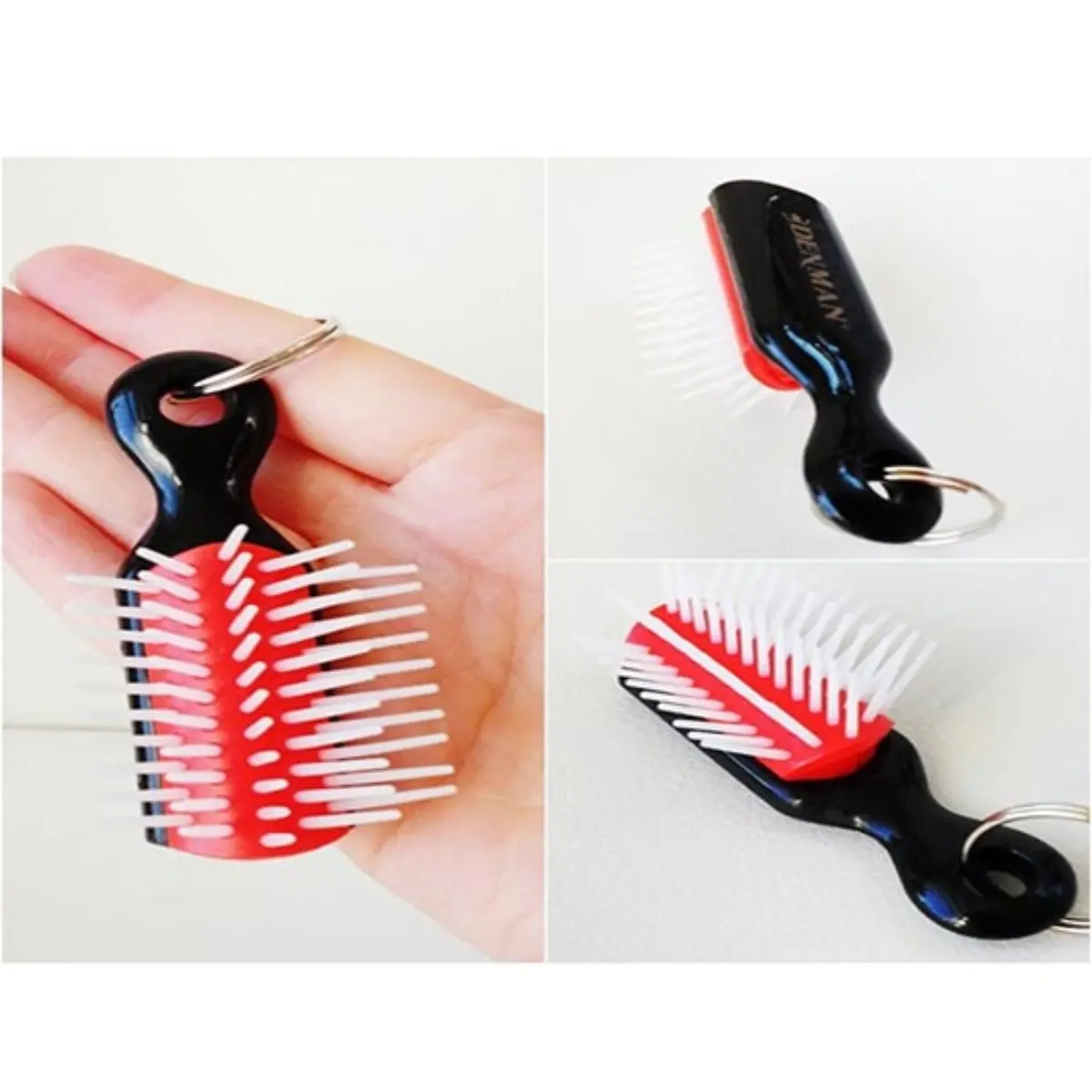 Denman Mini Keyring Hairbrush