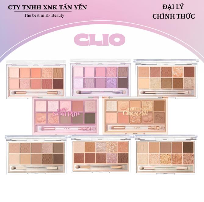  Phấn Mắt 10 Ô Clio Pro Eye Palette 6g 