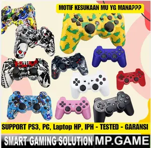 Stik Stick PS3 Wireless OP Gamepad Joystick Support PC HP Laptop