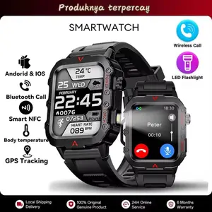 Smartwatch H11 Sports Bluetooth Smart Bracelet 2.19-inch HD Screen Custom Wallpaper Bluetooth Call Hand Movement Full Touch Flashlight Calculator Music Android IOS Watch pedometer jam tangan pintar promo ramadhan Olahraga Monitor