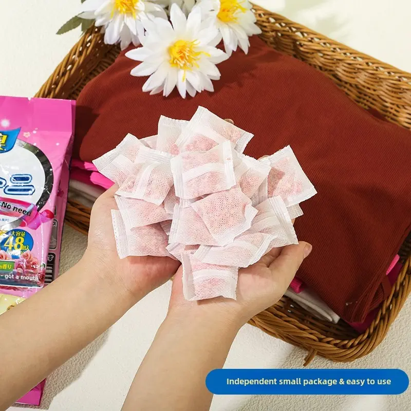 Bóng Đuổi Muỗi, Thơm, 48 Miếng Mỗi Gói, Máy Làm Mát Tủ Quần Áo, Chống Nấm Mốc, Chống Côn Trùng, Chống Mùi Hôi, Thích Hợp Cho Nhà Bếp Gia Đình, Chất Hóa Học Mùi Hôi, Đi Kèm Với Túi Viên 3