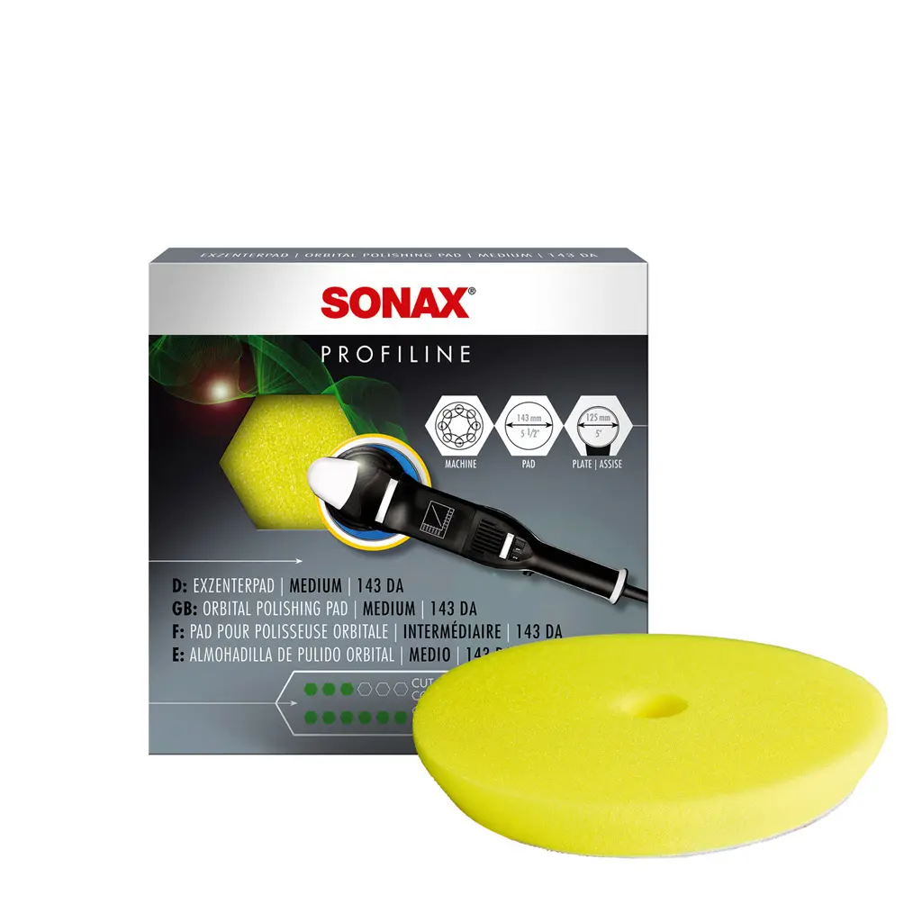 Sonax Profiline Foam Finishing Pad 5" for Dual Action Polisher