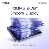 Gambar [Muchazir] TECNO SPARK 50  - 6+12GB*/128GB, 7000mAh Mega Battery, 50MP AI Camera + FlashSnap, 120Hz 6.78" Smooth Display, IP64 High Durability - SPARK50 - Ink Black dari TECNO Indonesia Shop Kota Administrasi Jakarta Utara 4 Tokopedia
