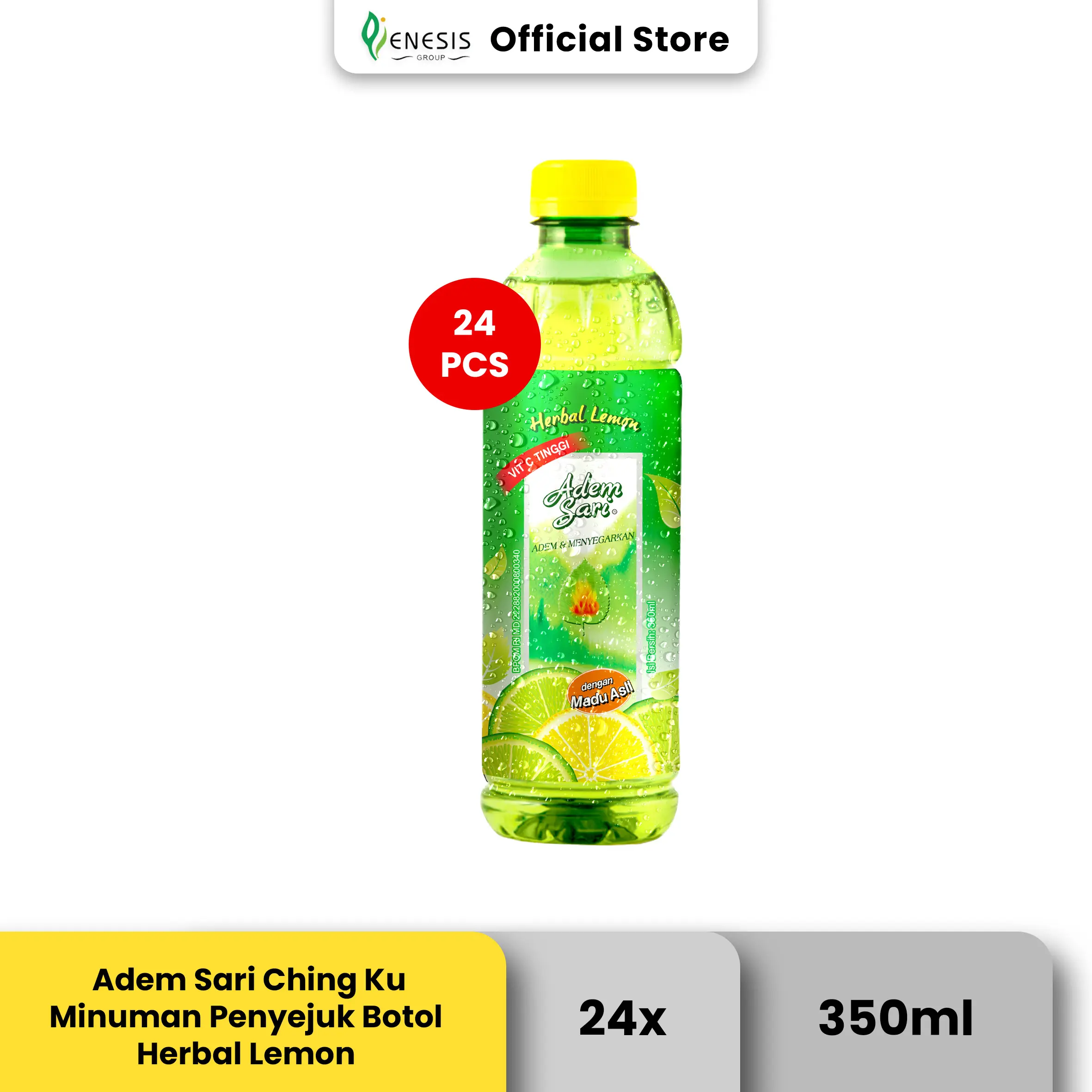 Adem Sari Ching Ku Botol 1 Karton