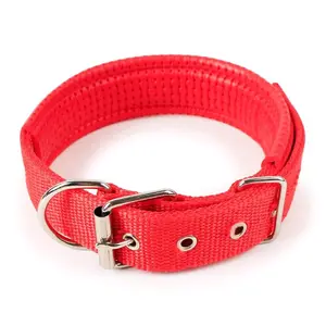 Kalung Nylon Anjing / Kalung Nylon Kucing / Kalung Nylon Hewan Lapis Busa KS