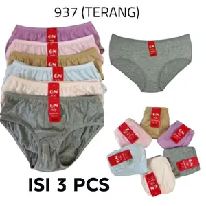 (3 pcs) Golden Nick Celana Dalam Wanita 937 Terang Isi 3 Pcs Cd Wanita Celana Dalam Wanita Nyaman Dan Tahan