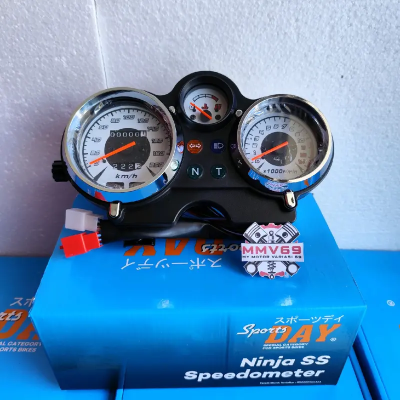 Spidometer Ninja Ss Ninja R Speedometer Ninja Ss Ninja R kimometer ninja Ss Day ASSY Motorcycle Coklat 1