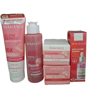 TANPA POUCH - Hanasui Glow Expert Series dengan tambahan Serum Hanasui - Mencerahkan & Mengurangi bintik hitam