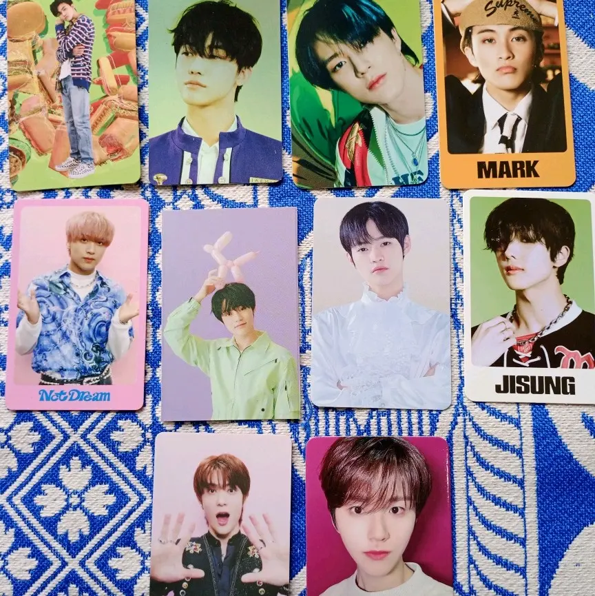 wts photocard mark, chenle, jaehee