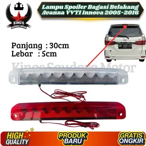 Lampu Spoiler Bagasi Belakang Avanza VVTI Innova 2005-2016 Ukuran 30cm