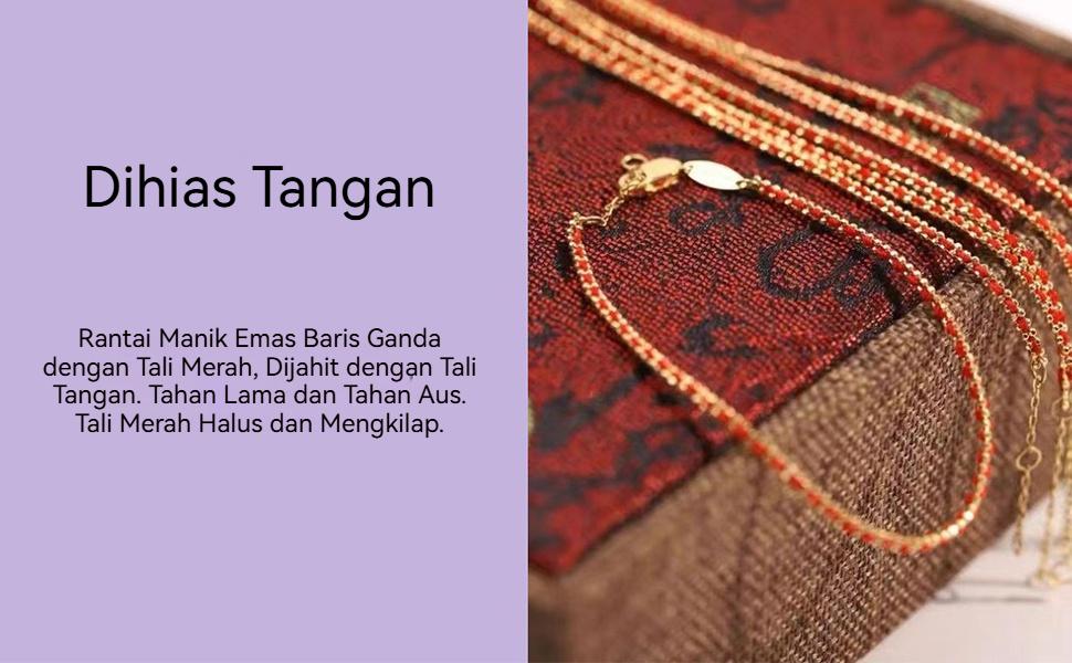 Gelang pasangan gaya kuno dari baja titanium 18K, tenunan tangan untuk wanita dan pria, gelang keberuntungan yang bisa disesuaikan panjangnya 15+5 cm, gelang emas/ hitam sederhana, aksesori modis, juga bisa digunakan sebagai gelang kaki Gelang pasangan gaya kuno dari baja titanium 18K, tenunan tangan untuk wanita dan pria, gelang keberuntungan yang bisa disesuaikan panjangnya 15+5 cm, gelang emas/ hitam sederhana, aksesori modis, juga bisa digunakan sebagai gelang kaki