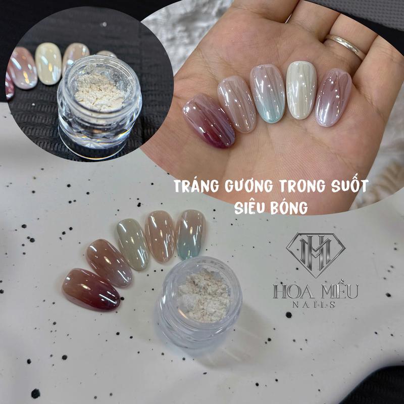Tráng gương ánh trăng siêu bóng. Trọng lượng ÍT ( 0,3-0,8 gram)( Mã bột bết bán cho khách Cũ, khách mới hiểu rõ cách dùng mới nên mua)