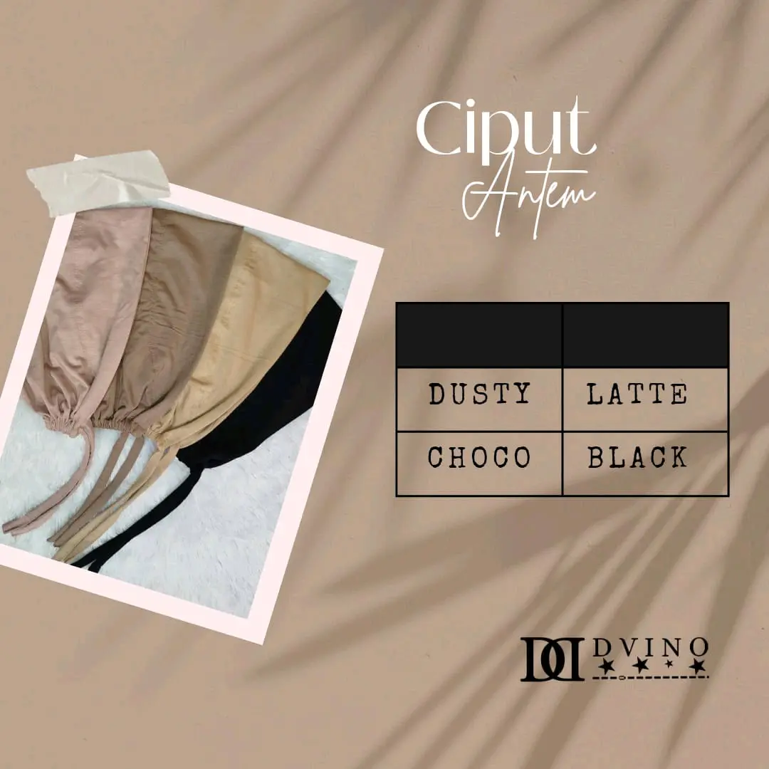 INNER CIPUTBASIC KAOS RAYON PREMIUM/Ciput tali rayon Dalaman Jilbab
