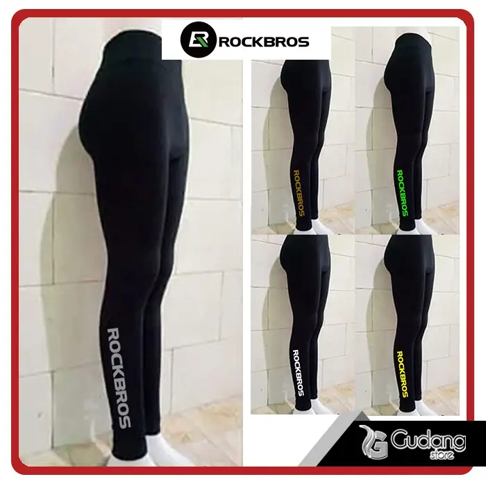 CELANA MANSET PANJANG SEPEDA GOWES LEGGING ROCKBROS tanpa PADING