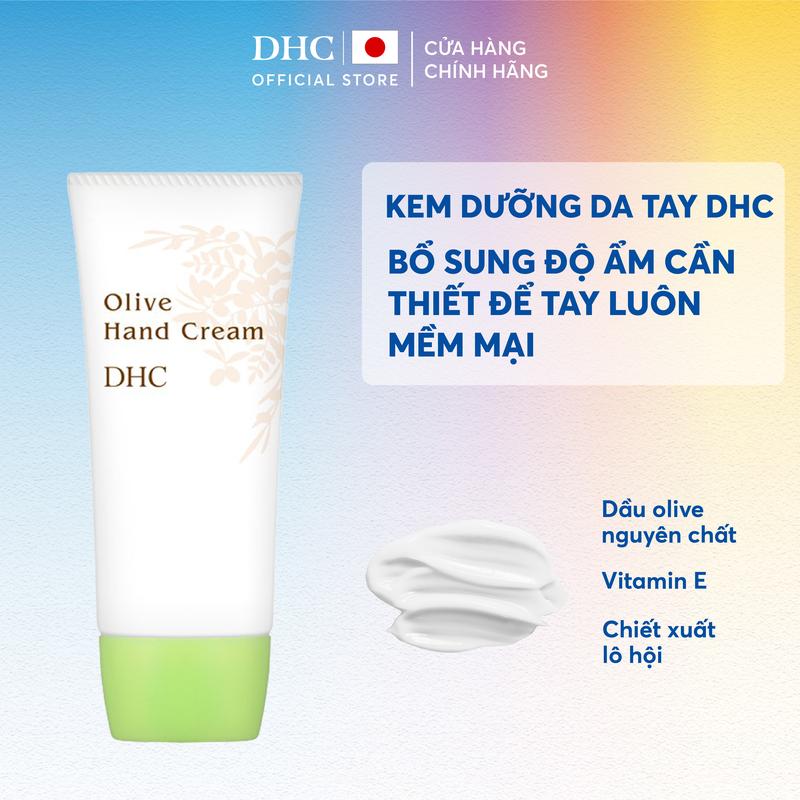  Kem dưỡng da tay DHC Olive Hand Cream 55g 