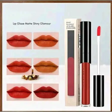 Lipstik Matte Velvet Lip Glaze Shiny Glamour SV1063 Lip Gloss Lipstick 6 Colors Waterproof SV002