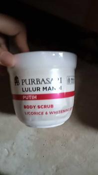 Product Review of Purbasari Lulur Mandi 200gr Body Scrub Mencerahkan Melembabkan Menyamarkan flek hitam from ** 0