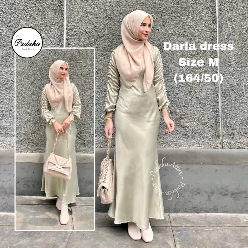 Darla dress kondangan wanita baju wisuda perpisahan ootd bridesmaids 7