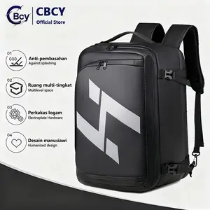 CBcy Tas Ransel Travel Backpack Pria Multyfungsi 3in1Tas koper45L Kain Anti Air Kantong Kering Basah