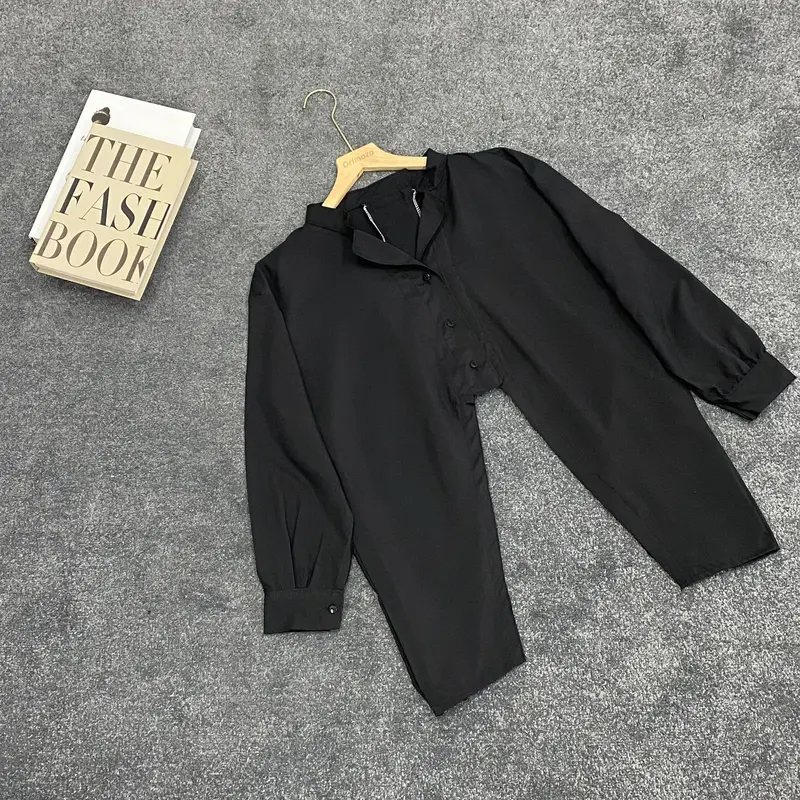 Lily Kemeja Crop Oversize Katun Polimicro 4