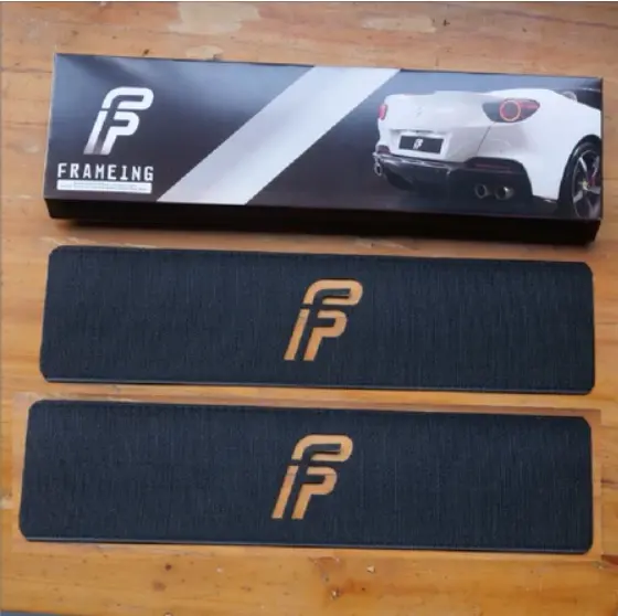 frameless license holder dudukan plat mobile bagian kasar nempel body mobil atau hooknya saja 1